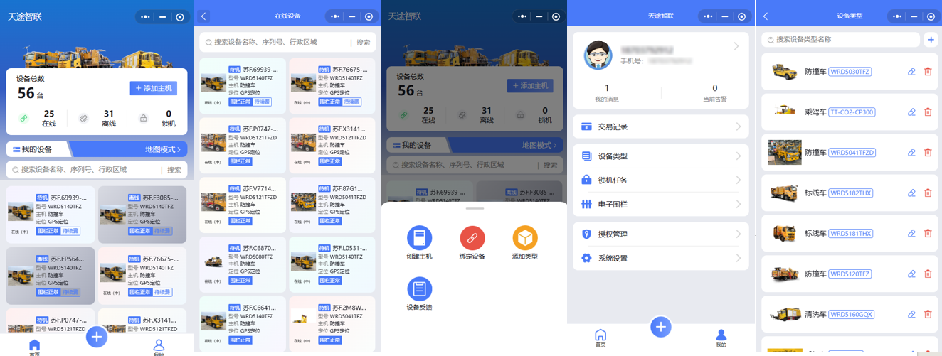 Intelligent Vehicle-to-Everything (V2X) System – China's first vehicle networking management platform in the highway construction industry